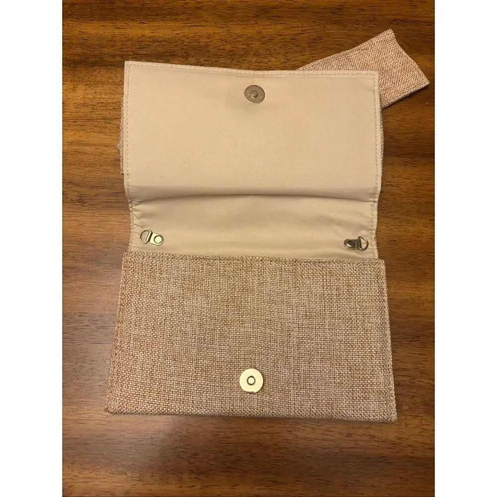 Bow bag clutch or shoulder purse
